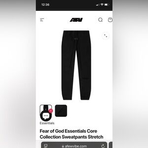 Fear of God Essentials Core Sweatpants